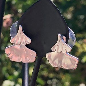 ‼️ Silver 2 Piece Abstract Tree Stud Earrings ‼️